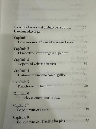 Pinocho De Carlos Collodi