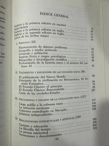 Grandeza Y Decadencia De Los Mayas Eric S Thompson