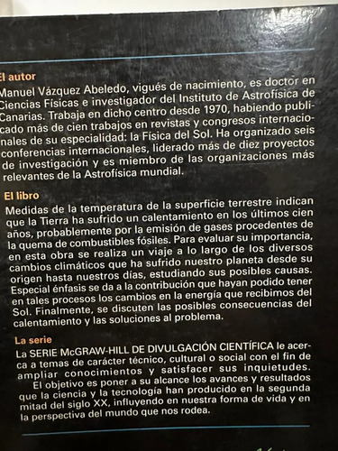 La Historia Del Sol Y El Cambio Climático