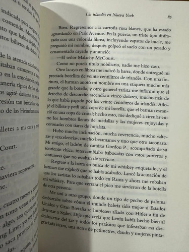 Un Irlandés En Nueva York Malachy Mccourt