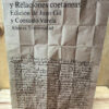 Cartas De Particulares A Colón Y Relaciones Coetáneas Juan G