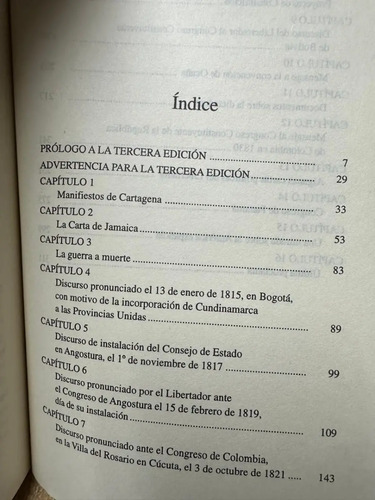 El Pensamiento Político Del Libertador Lucio Pabón Núñez