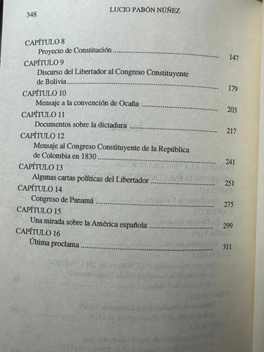 El Pensamiento Político Del Libertador Lucio Pabón Núñez