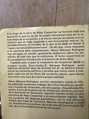 producto_639254562266288229_1 Lo Barroco Y Lo Real Maravilloso En La Obra Alejo Carpentier