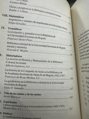 La Biblioteca Colonial De La U. Javeriana José Del Rey-otros