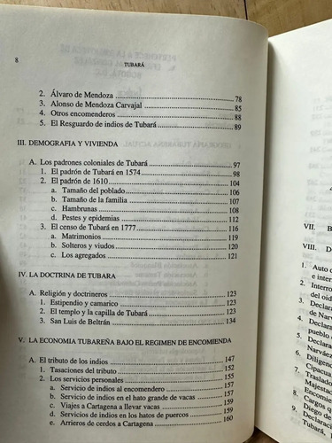 Tubará La Encomienda Mayor De Tierradentro José Agustín B.