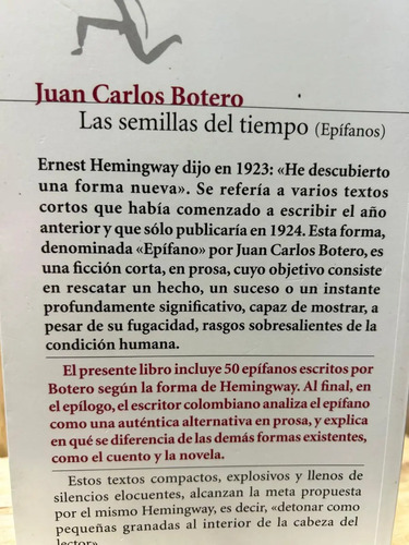 Las Semillas Del Tiempo Juan Carlos Botero