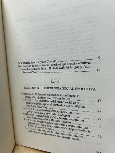 Psicología Social Del Desarrollo Cognitivo Gabriel Mugny