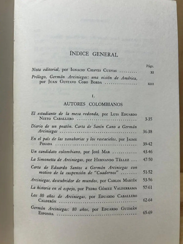 Una Visión De América Germán Arciniegas