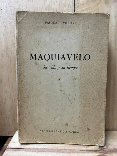 Maquiavelo Pasquale Villari