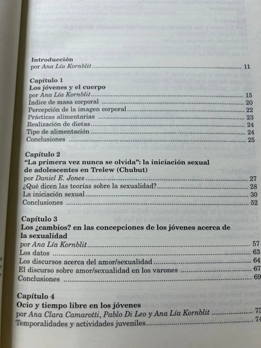 Juventud Y Vida Cotidiana Ana Lía Kornblit