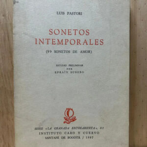 producto_639254565772218549_0 Sonetos Intemporales Luis Pastori