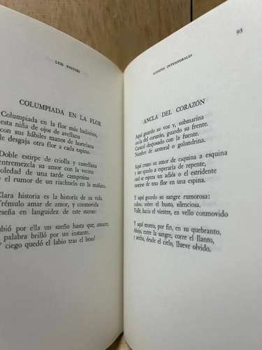 Sonetos Intemporales Luis Pastori