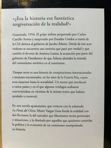 Tiempo Recios Mario Vargas Llosa