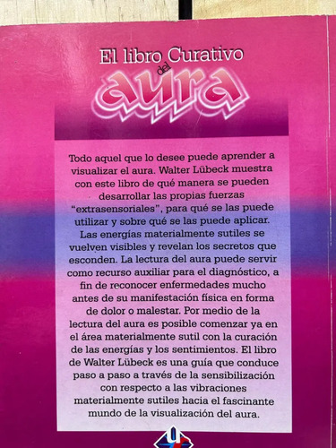 El Libro Curativo Del Aura Walter Lübeck