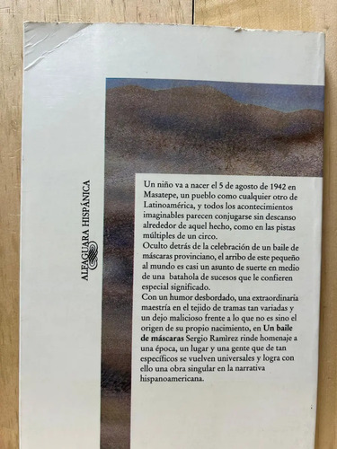 Un Baile De Mascaras Sergio Ramírez