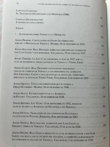Nuestro Archipiélago  San Andrés Y El Tratado Con Nicaragua