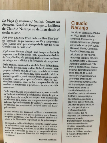 Por Una Gestalt Viva Claudio Naranjo