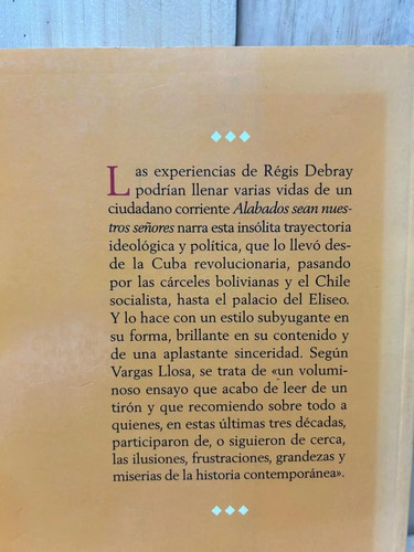 Alabados Sean Nuestros Señores Régis Debray