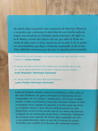 Mi Abuelo Llegó Esquiando Daniel Katz