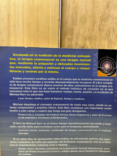 Libro Completo De Terapia Craneosacral Michael Kern