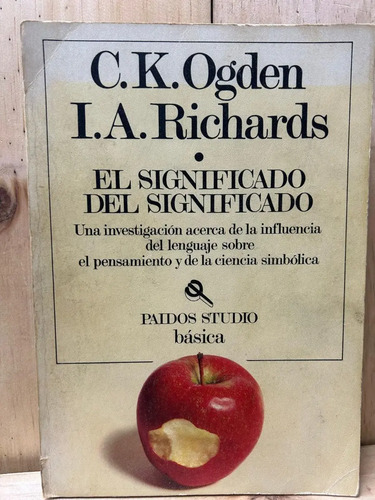 El Significado Del Significado C K. Ogden Y I.a. Richards