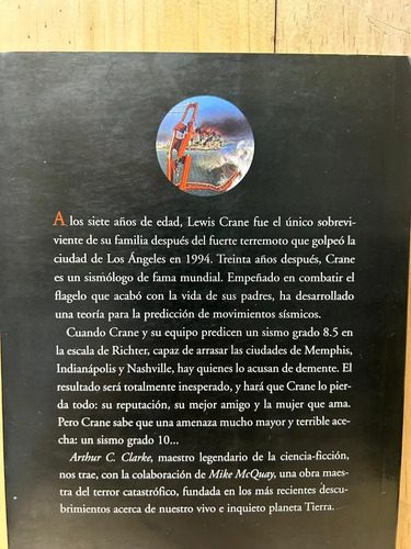 Sismo Grado 10 Arthur C. Clarke Y Mike Mcquay