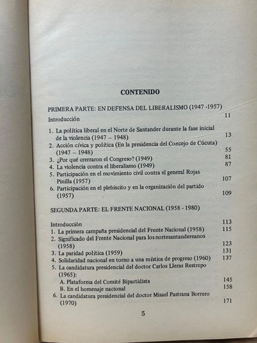 Lucha Partidista Y Política Internacional Virgilio Barco