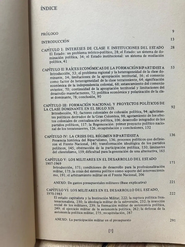 Estado Y Política En Colombia Francisco Leal Buitrago