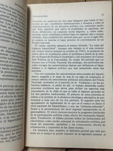 Estado Y Política En Colombia Francisco Leal Buitrago
