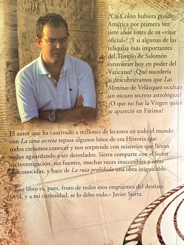 producto_639254575565187256_1 La Ruta Prohibida Javier Sierra