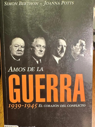 producto_639254575780056467_0 Amos De La Guerra El Corazón Del Conflicto Simon Berthon