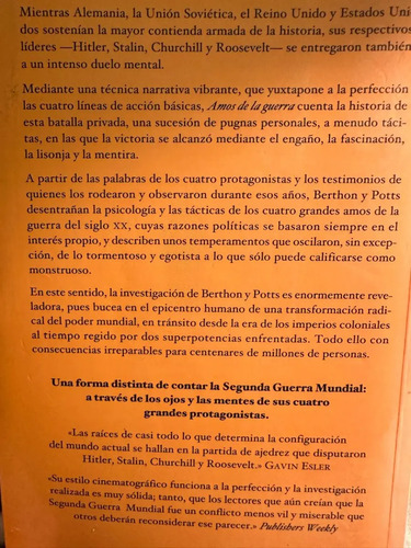 producto_639254575793626084_1 Amos De La Guerra El Corazón Del Conflicto Simon Berthon