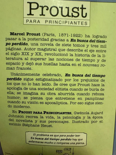 Proust Para Principiantes Aujard Johnson