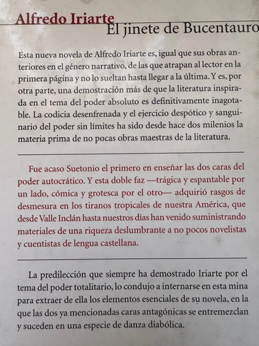 El Jinete Bicentauro Alfredo Iriarte