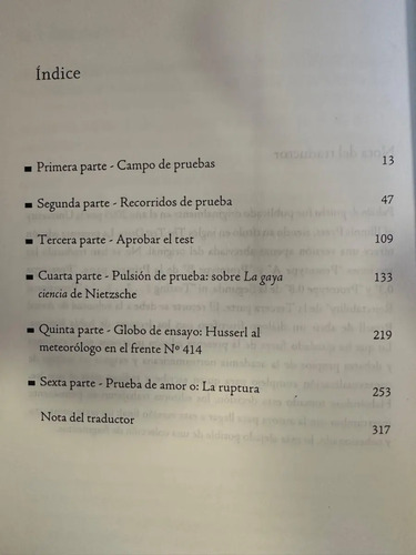 Pulsión De Prueba La Filosofía Puesta A Examen