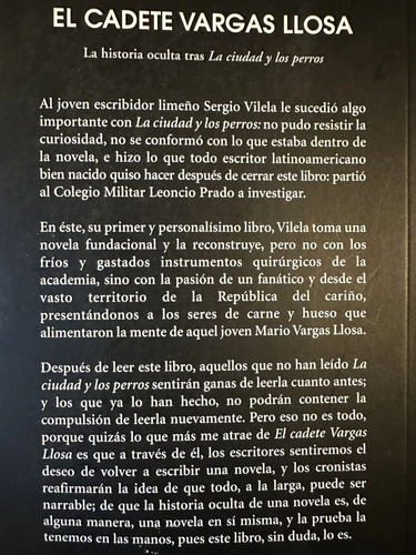 El Cadete Vargas Llosa