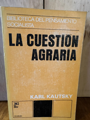 La Cuestión Agraria Karl Kautsky