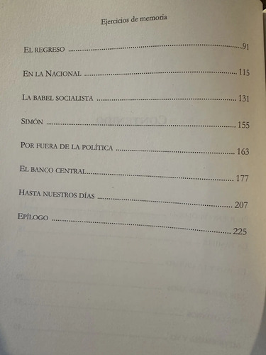 Salomón Kalmanovitz Ejercicios De Memoria