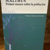 Malthus Primer Ensayo Sobre La Población
