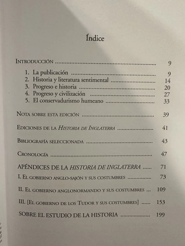 Hume Sobre El Estudio De La Historia