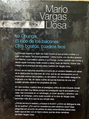 La Chunga El Loco De Los Balcones Mario Vargas Llosa