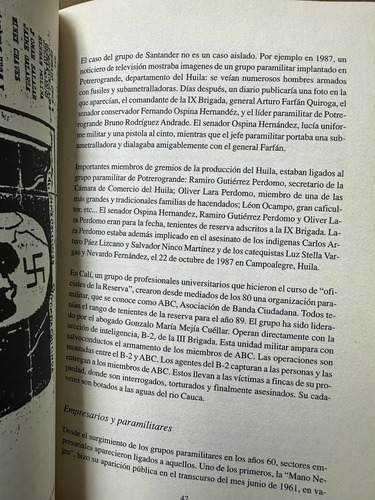 producto_639254581557857090_2 Tras Los Pasos Perdidos De La Guerra Sucia Paramilitarismo