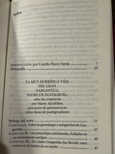 Gargantúa Francois Rabelais