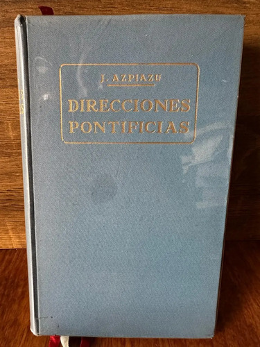 Direcciones Pontificias J Azpiazu
