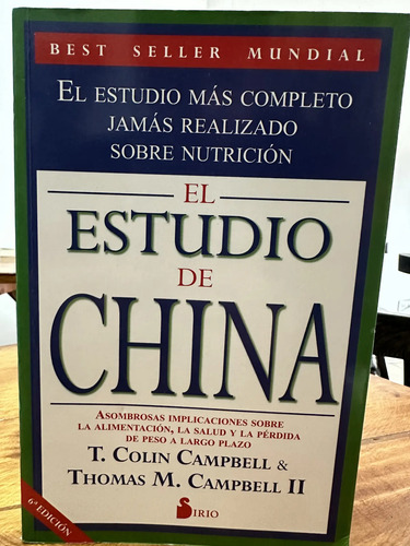 El Estudio De China T Colin Campbell