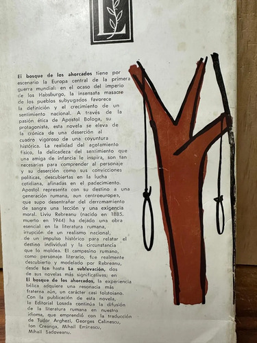 producto_639254584580631112_1 El Bosque De Los Ahorcados Liviu Rebreanu