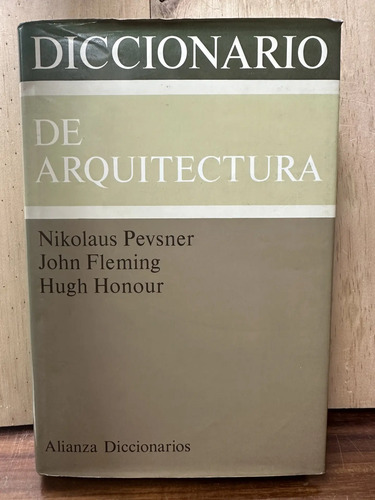 Diccionario De Arquitectura Nikolaus Pevsner
