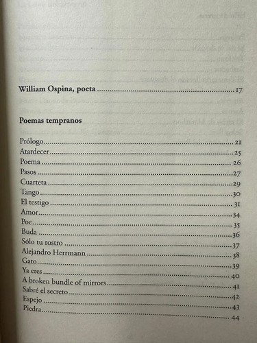 William Ospina Poesía