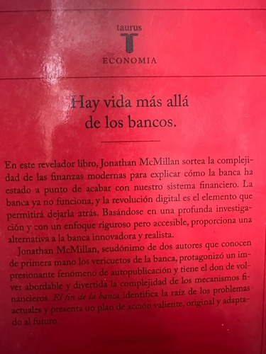El Fin De La Banca Jonathan Mcmillan